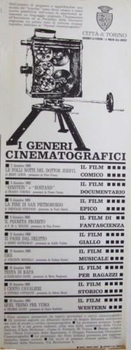 1968 città di Torino cinema locandina 35x100