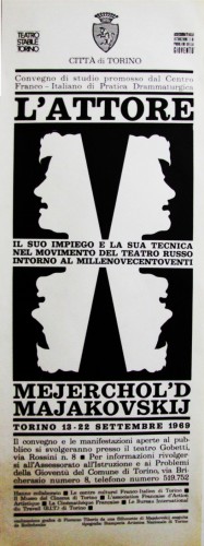 1969 città di Torino cinema locandina 35x100