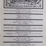  1969 città di Torino musica rara locandina 35x100 
