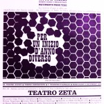  1969 città di Torino teatro zeta poster 50x70 