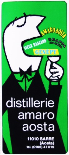 1971 distillerie amosta brochure