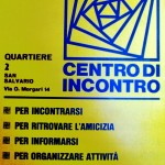  1980 città di Torino centro incontri poster 70x100 