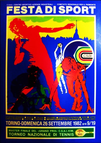 1980_csai Torino sport poster 70x100