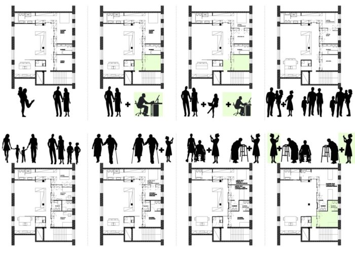 ArchitetturaTiberio_casa M_bologna_2013_flex configuration