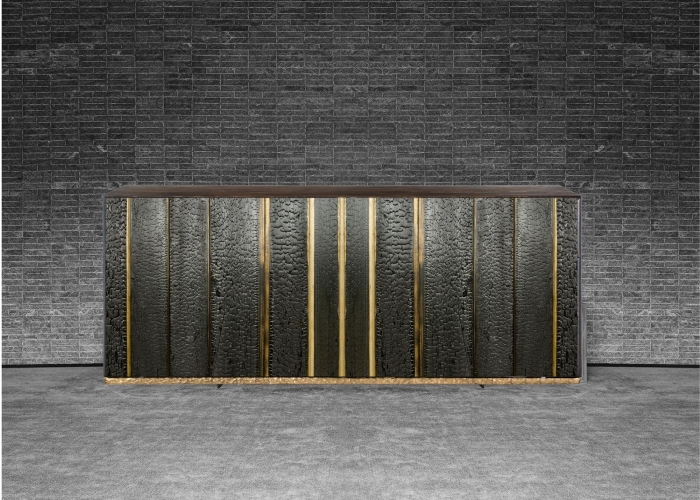 ArchitetturaTiberio_shou sugi ban +gold _cassettone