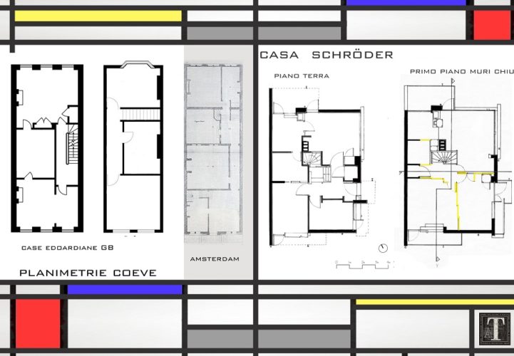planimetrie sinottiche tra quella di Casa Schröder e delle tipologie tipiche degli edifici coevi.