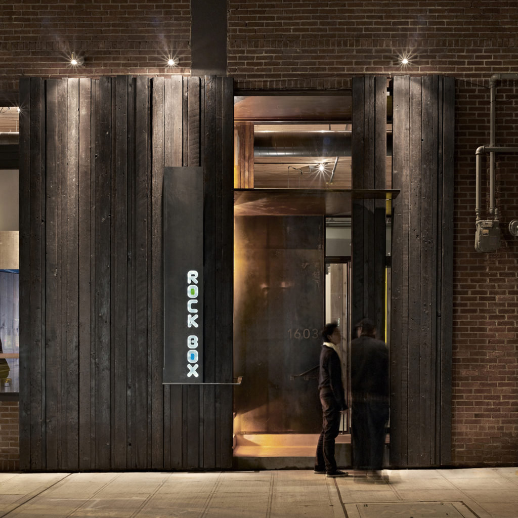 The Rock Box. Karaoke bar in Seattle, WA. arcchitect Mw|works Architecture + Design