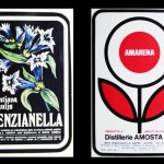  distilleria amaro aosta_genzianella, amarena etichette 